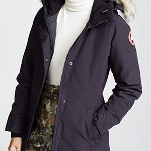 Canada Goose Women's Victoria Parka, Navy XS